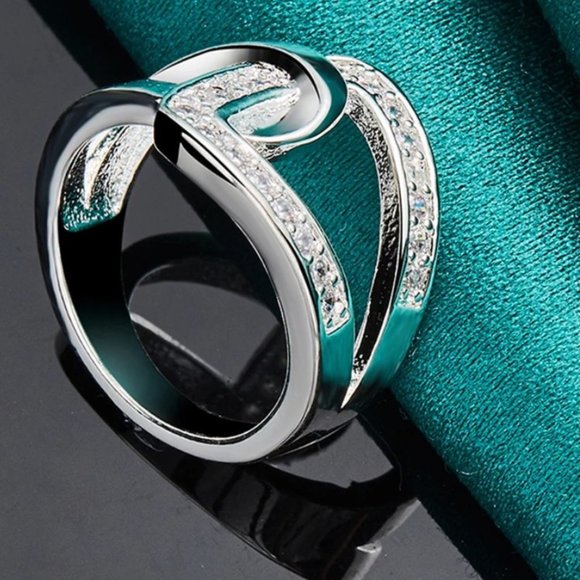 925 Sterling Silver Ring Luxury Engagement Rings - Picture 5 of 6